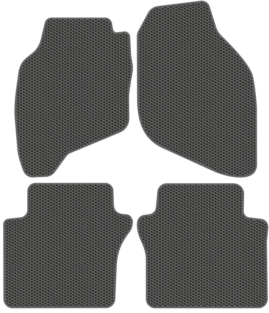 

Комплект ковриков для авто Alicosta Honda Jazz I (хэтчбек 5 дв / GD5, GD1) 2005 - 2009 (серый)