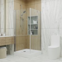 Душевой уголок Triton Форта-Хром 90x90 (с поддоном)