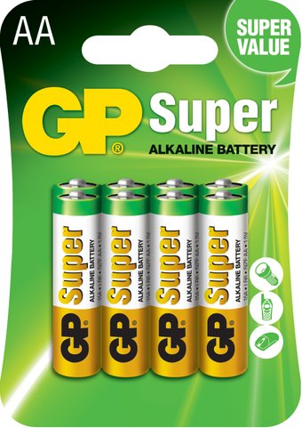 Батарейка GP Super LR6/15A-2PL8
