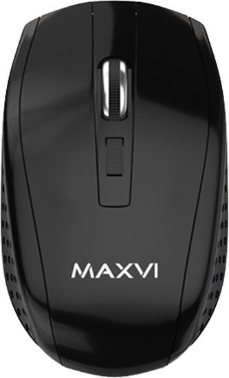 Мышь Maxvi MWS-04 (черный)