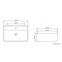 Умывальник Aquanet Soul-2-MB 273670