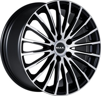 Литые диски MAK Fatale 17x7.5" 5x100мм DIA 56.1мм ET 48мм Ice Black