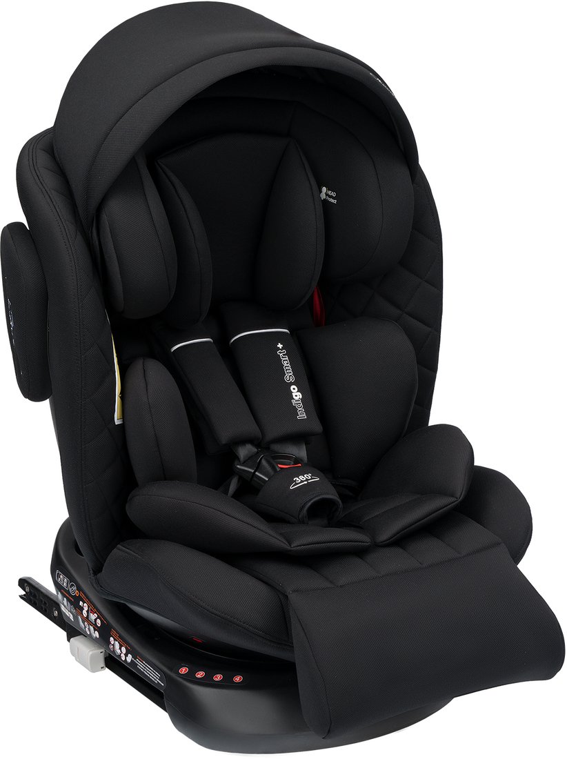 

Детское автокресло Indigo Smart Plus Isofix (черный)