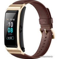 Браслет-гарнитура Huawei TalkBand B5 (золотистый/коричневый)