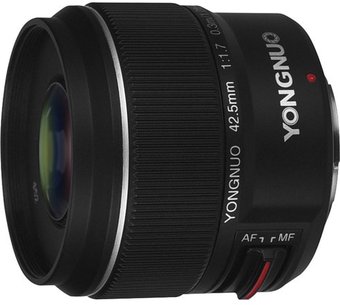 Yongnuo 42.5mm f/1.7 MFT Micro Four Thirds