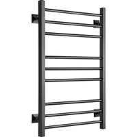 Полотенцесушитель Ростела Свирель V квадрат 500x800/9 1/2" (Ral 9005, нижнее подключение)