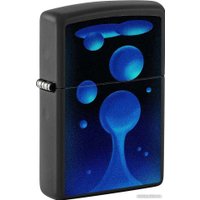 Зажигалка Zippo Lava Lamp Black Matte 48675
