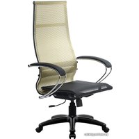 Офисное кресло Metta SK-1-BK Комплект 7, Pl тр/сечен (пластиковые ролики, золотистый)