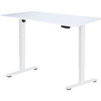 Стол с регулировкой высоты ErgoSmart Electric Desk Light 1200х650х18 мм (альпийский белый/белый)
