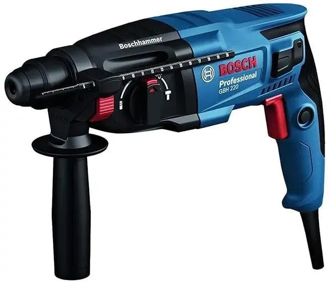 Перфоратор Bosch GBH 220 Professional 06112A60F0 (кейс, с переходником на евровилку)