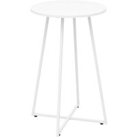 Журнальный столик Sheffilton SHT-T109 (белый муар)