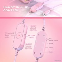 Наушники FIFINE H6 (розовый)