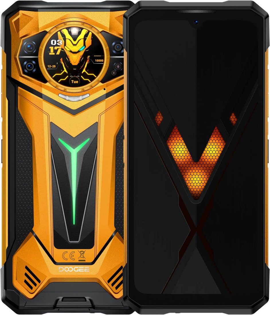 

Телефон Doogee S200 Ultra 12GB/1TB (черный/желтый)