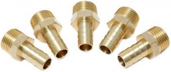 

Фитинг FORSAGE Штуцер пневмат наруж резьба 1/2" елочка 10 мм F-MH08-06K (5 шт.)