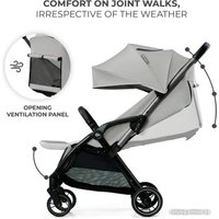 Коляска прогулочная «книга» KinderKraft Apino (серый)