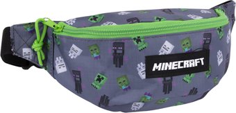 Сумка на пояс Astra Minecraft 506021201 (серый/зеленый)