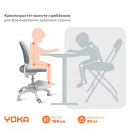 Компьютерное кресло Yoka Veni (серый)