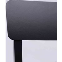 Стул DREWMIX Leo 1 (гусиная лапка 38B/черный)