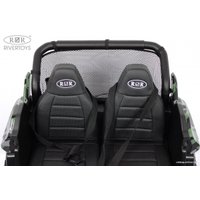 Электромобиль RiverToys T777TT 4WD (зеленый камуфляж)