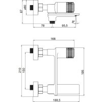 Смеситель ORANGE M01-100cr