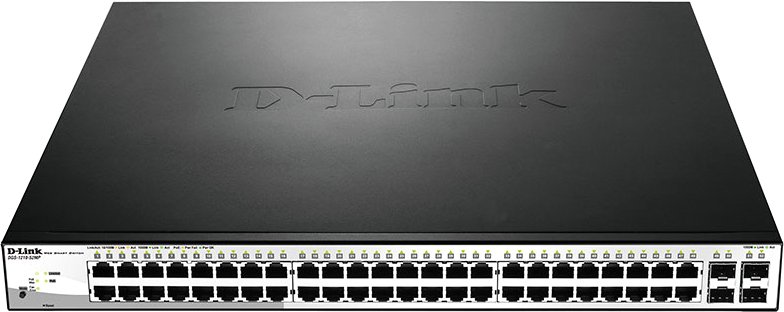 

Настраиваемый коммутатор D-Link DGS-1210-52MP