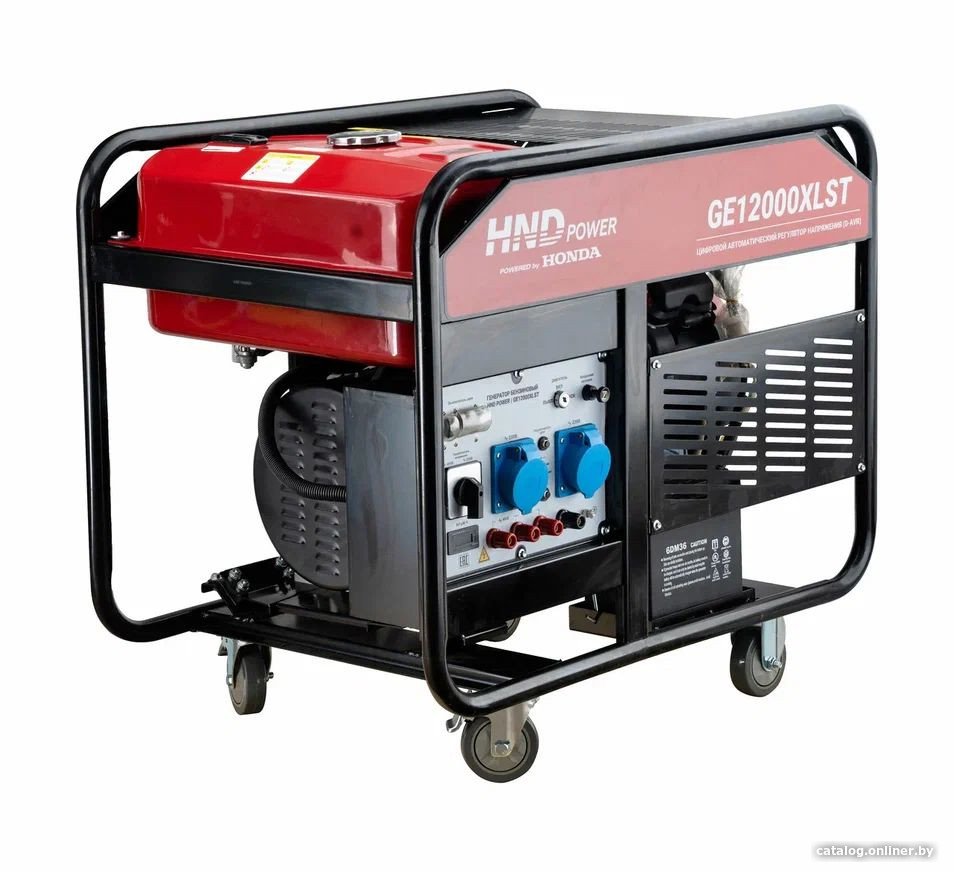 Бензиновый генератор HND GE12000XLST