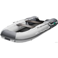 Моторно-килевая лодка Gladiator E380S (светло-серый/серый)