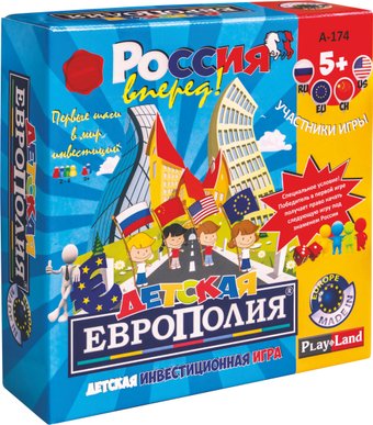 Настольная игра Play Land Детская Европолия A-174