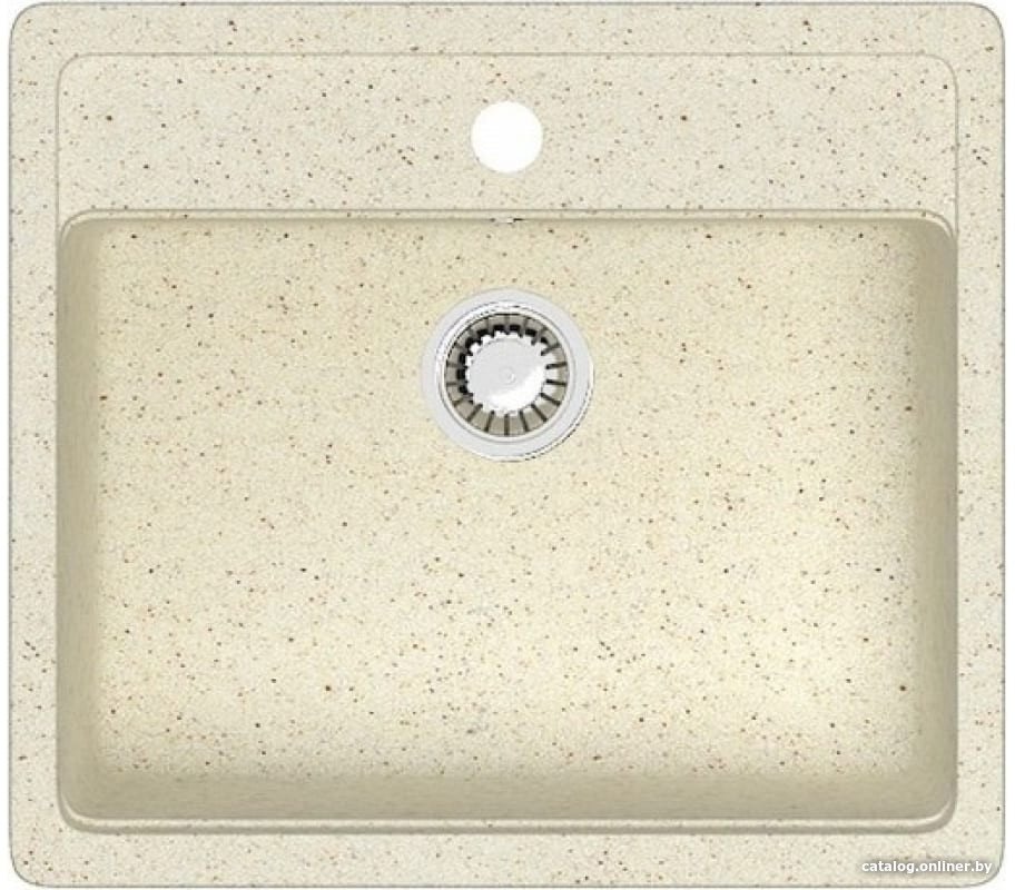 Кухонная мойка Teymi Helmi 57x50 T120108 (бежевый матовый)