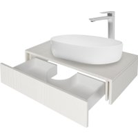  ЗОВ Тумба под умывальник Токио Премиум 70 TP70WWPTOC2 (белый)