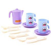 Набор игрушечной посуды Полесье Анюта 80066