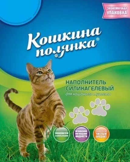 

Наполнитель для туалета Кошкина Полянка Силикагелевый (без запаха) 11.4 л
