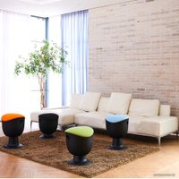 Офисный стул Chair Meister Tulip (черный пластик, зеленый)