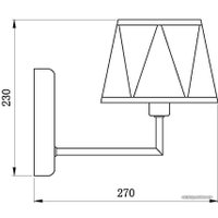 Бра Vele Luce VL2191W01