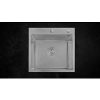 Кухонная мойка Astir Decor Satin 55х50 (с сифоном, дозатором и коландером)