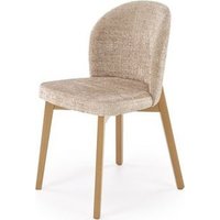 Стул Halmar Basso (бежевый/дуб натуральный)