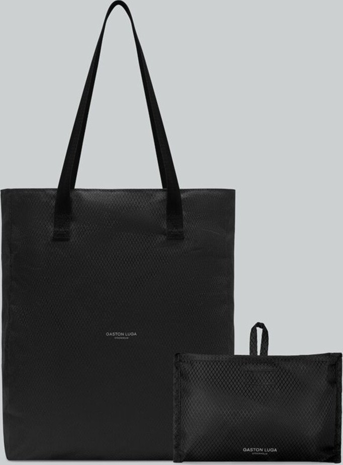 Сумка шоппер Gaston Luga Lightweight Packable Tote Backpack (черный)