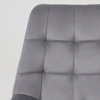 Стул Алвест AV 405 (поворотный (темно-серый бархат H-15/черный)