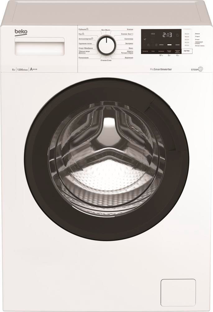 Стиральная машина BEKO WSRE6612ZAWI BY