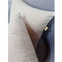 Декоративная подушка Matex Velours 49-944 (2шт, молочный)