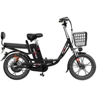 Электровелосипед AVM E-ALFA 20 Pro (черный)