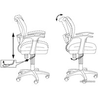 Компьютерное кресло Бюрократ CH-W797/ABSTRACT (абстракция)