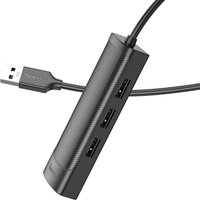 USB-хаб Hoco HB42 USB Type-A (3 x USB 2.0, 1.2 м)