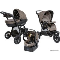 Универсальная коляска Chicco Trio Activ3 (3 в 1, dark beige)