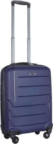 Чемодан-спиннер Rion+ 461 (темно-синий)