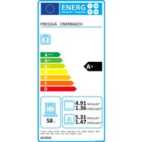 Газовый духовой шкаф Freggia OMRB66CH