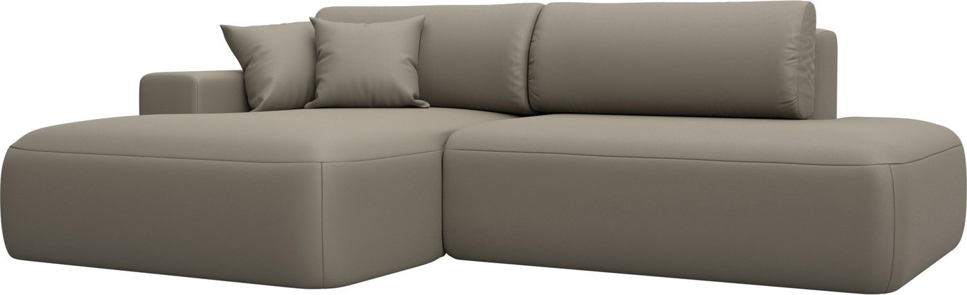 

Угловой диван Лига диванов Лига-036 НПБ Модерн левый 127769L (экокожа Grifon 04 бежевый)