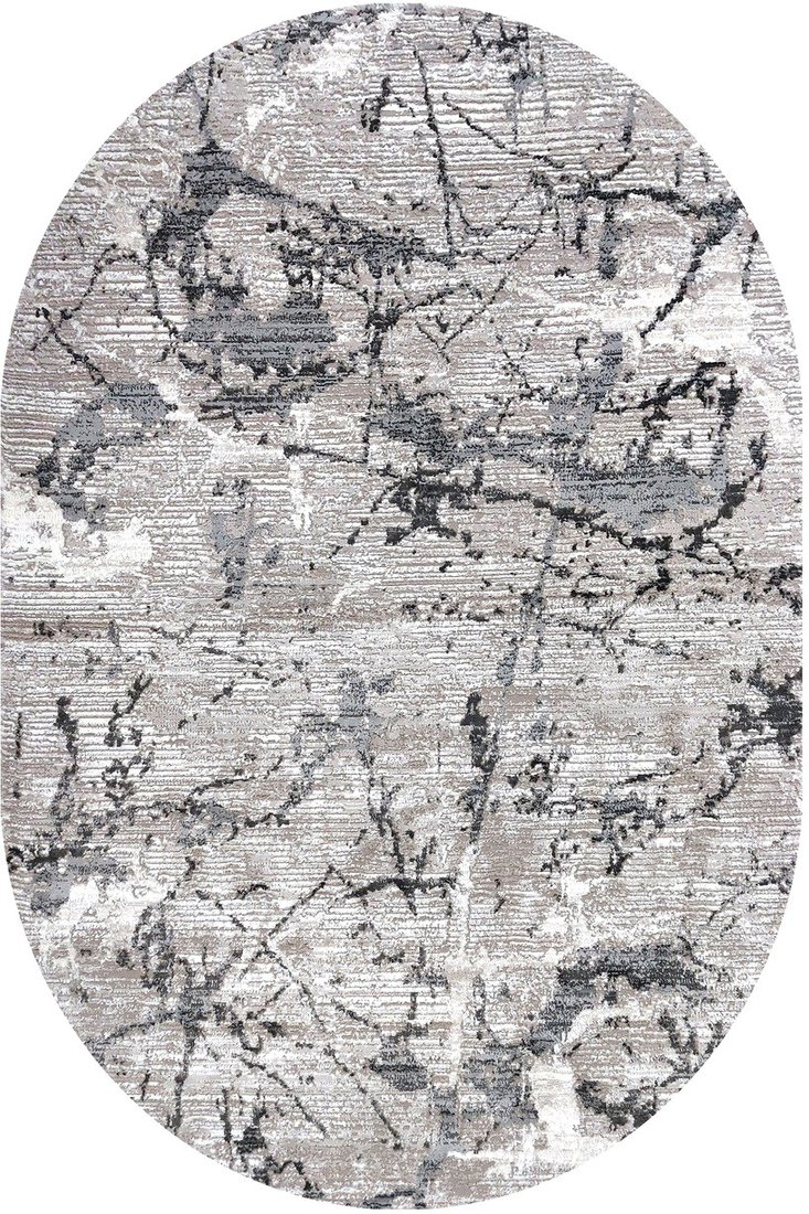 

Ковер для жилой комнаты Merinos Sign 37806-071-OVAL (2x4)
