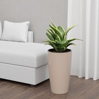 Кашпо Альтернатива Рондо М8880 (бежевый)