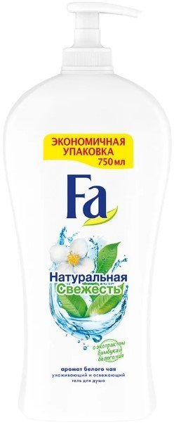

Fa Гель для душа Природная свежесть. Белый чай с бамбуком 750 мл